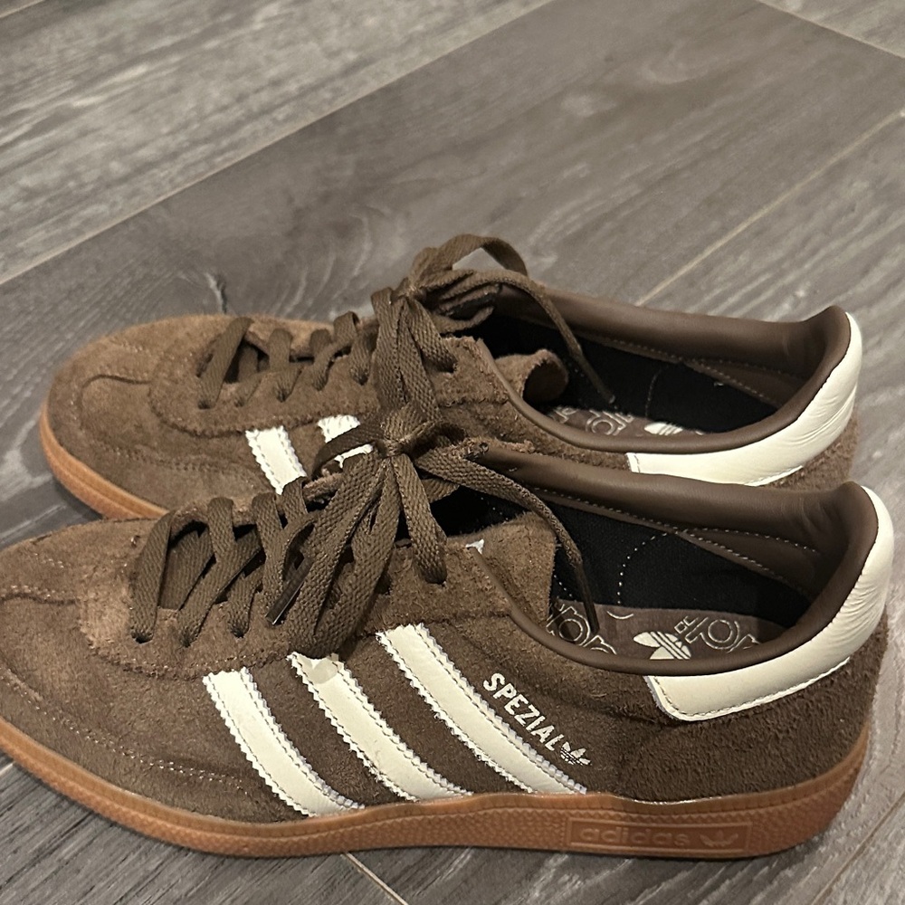Adidas Spezial Brown Shoes, 6.5